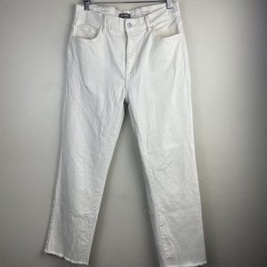 DL1961 Women's Straight Leg Jeans - White